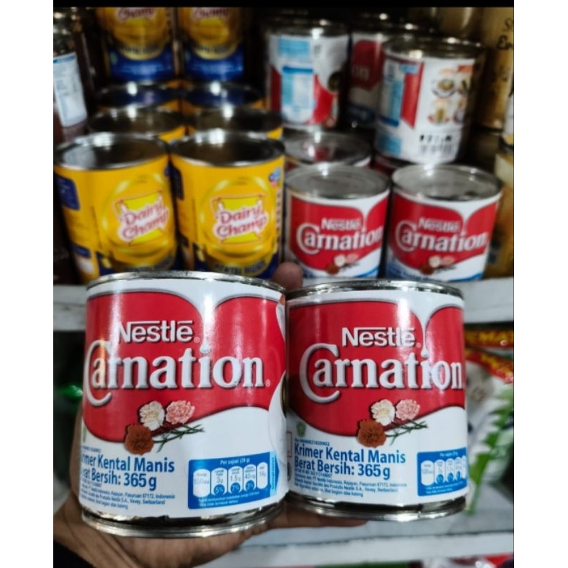 

Susu Nestle carnation/susu evaporasi kemasan 365gram