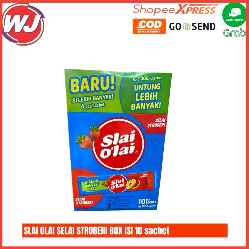 

SLAI OLAI SELAI STROBERI BOX ISI 10 SACHET