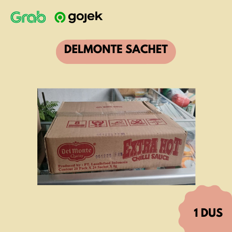 

Delmonte Sachet Extra Hot Isi 24 Pak (1 Dus)