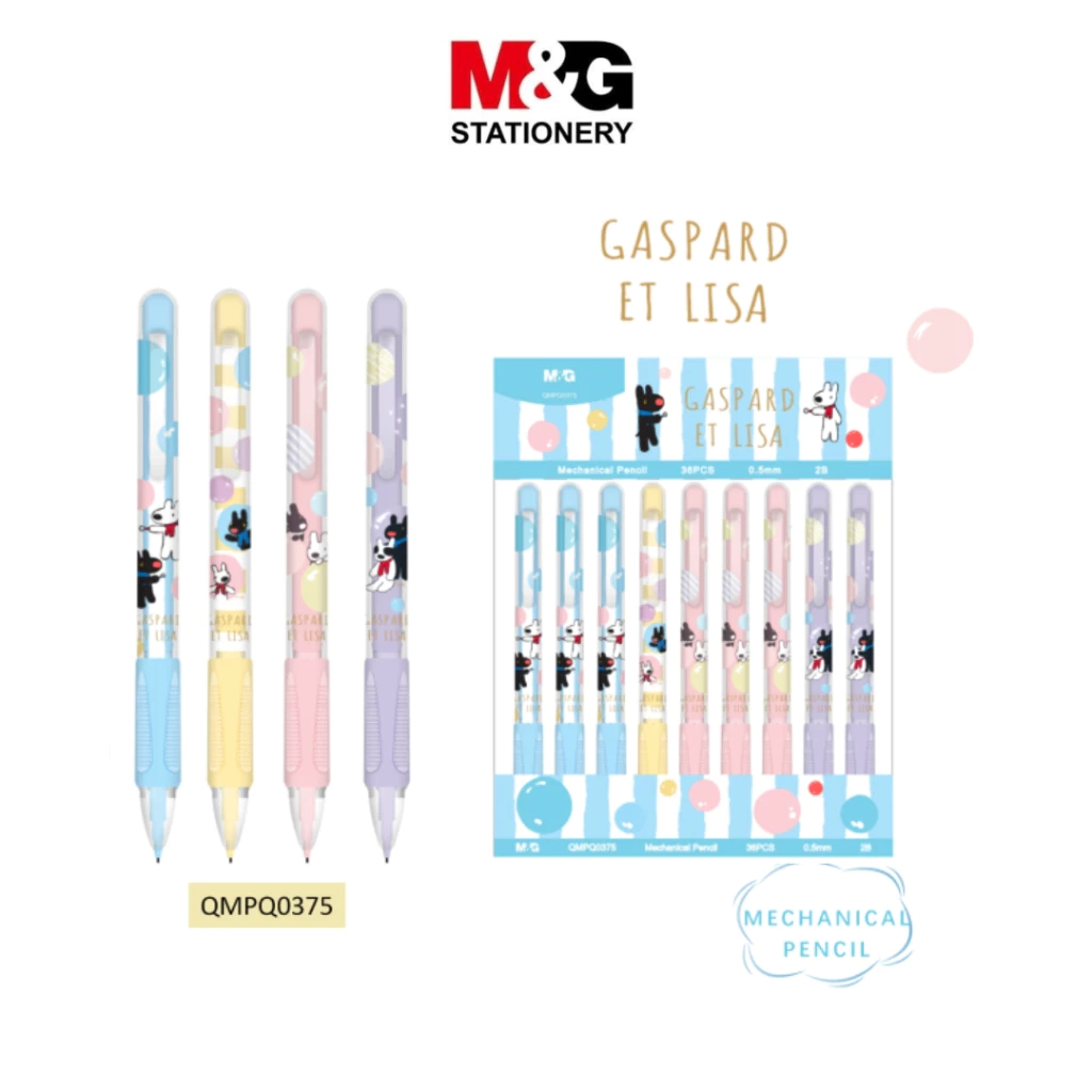 

Pensil Mekanik Triangle M&G Gaspard Et Lisa 0.5mm QMPQ0375