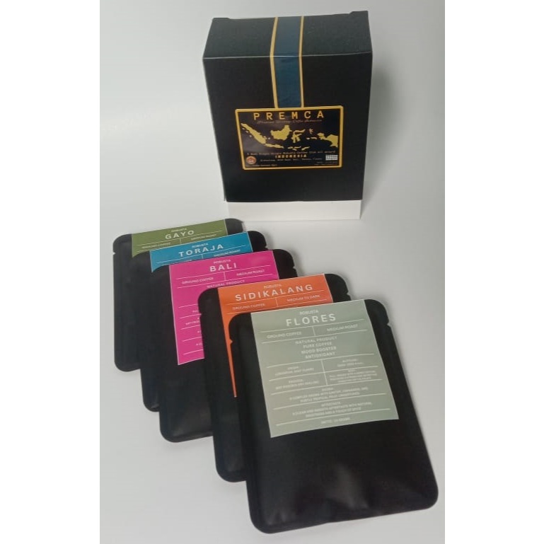 

PREMCA Coffee Drip Bag ( Premium Ground Coffee Robusta )