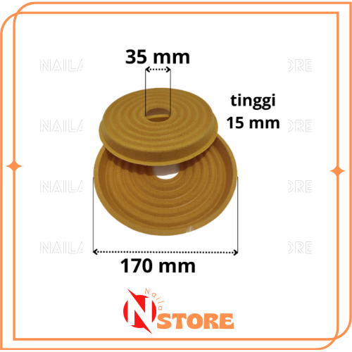 Demper Speaker 12 In Demper Spiker 15 Inch Spiral Spiker Berkualitas