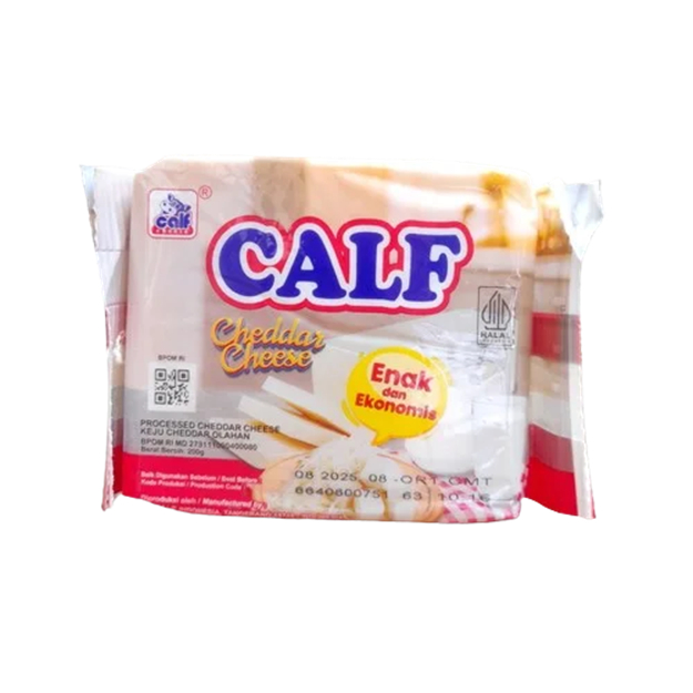 

Calf Keju Cheddar Cheese Serbaguna 200g