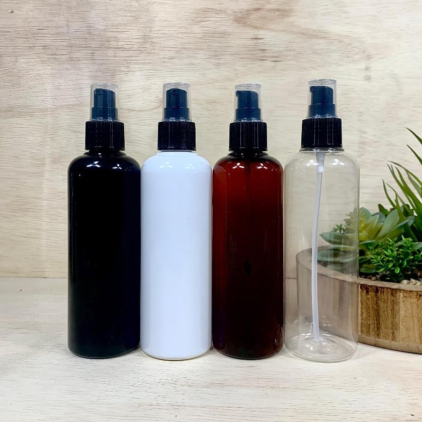 Botol Pump 250 Ml Treatment Hitam / Botol Treatment Pump 250 Ml / Botol Pump 250 Ml