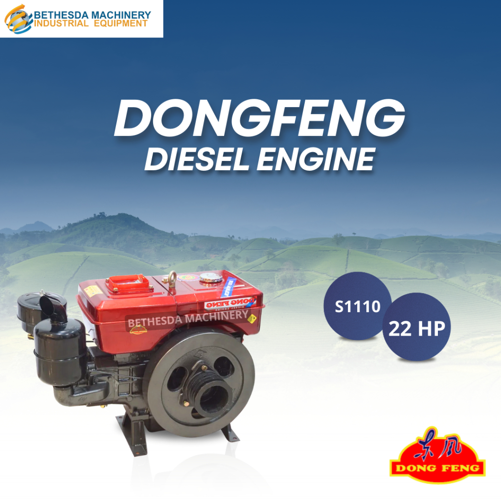 Mesin Penggerak Diesel Dongfeng 22 HP S 1110