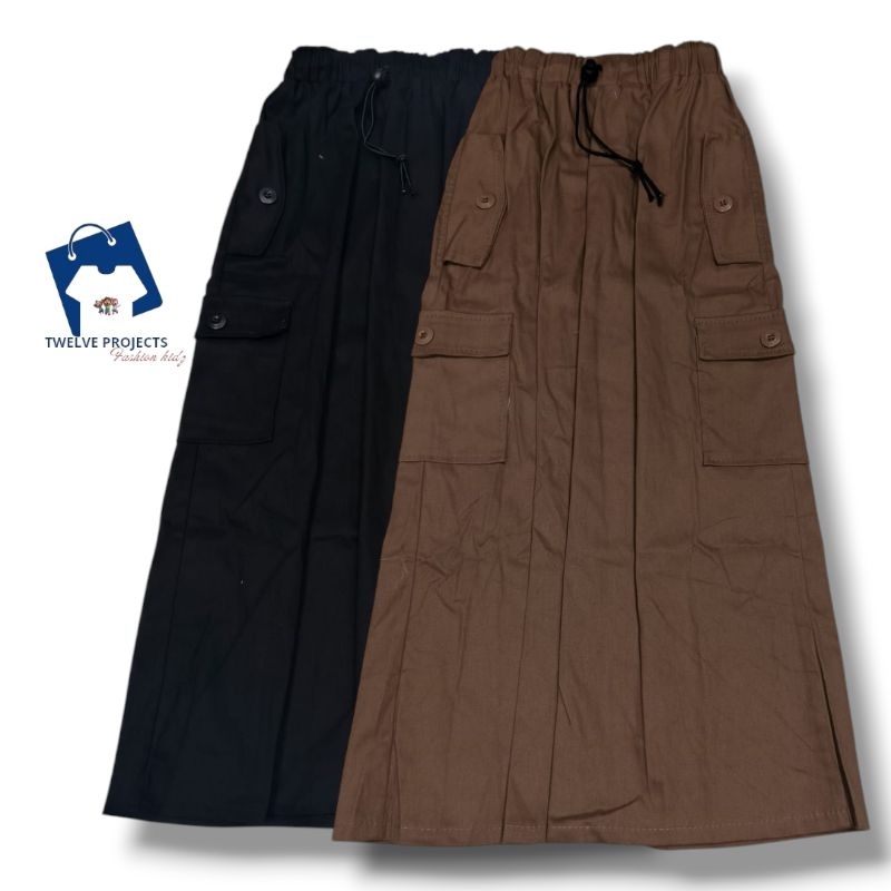 Rok Cargo Anak Perempuan // Rok Anak //Cargo Anak