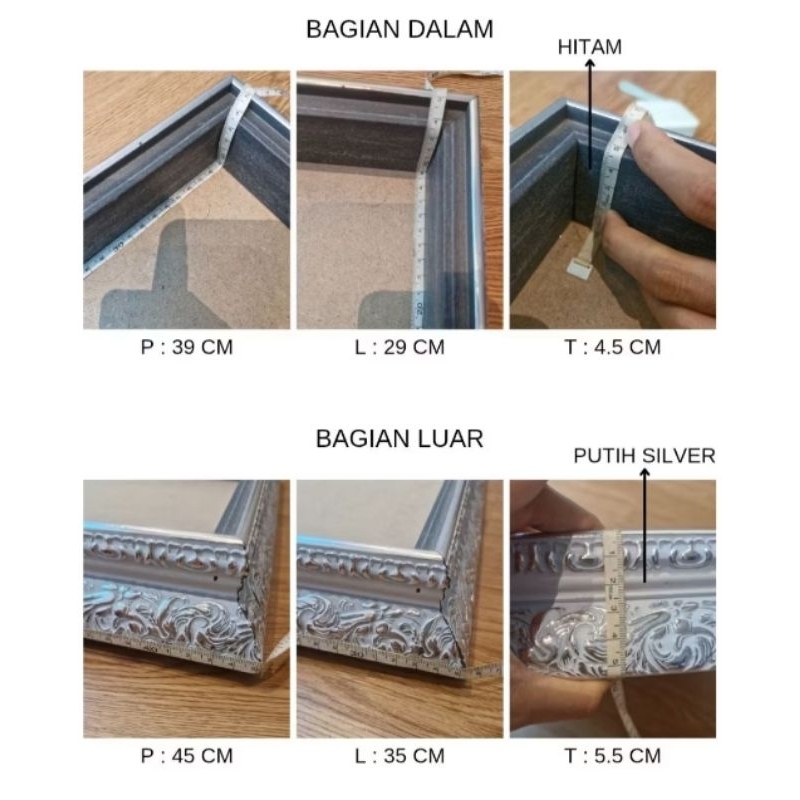 [CUSTOM + BOX MIKA] Nampan Baki Kotak Seserahan Sangjit