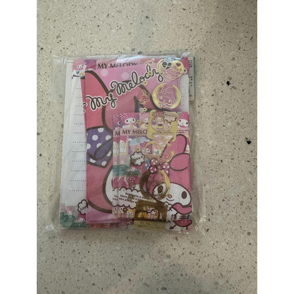 

My Melody Letter Set | Set Surat | Amplop | Sanrio