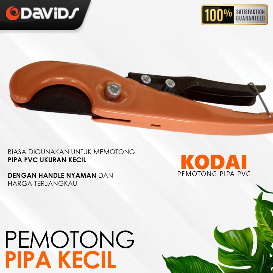 Gunting Pipa Paralon Pemotong Pralon Air Pvc Kodai Kecil 33mm