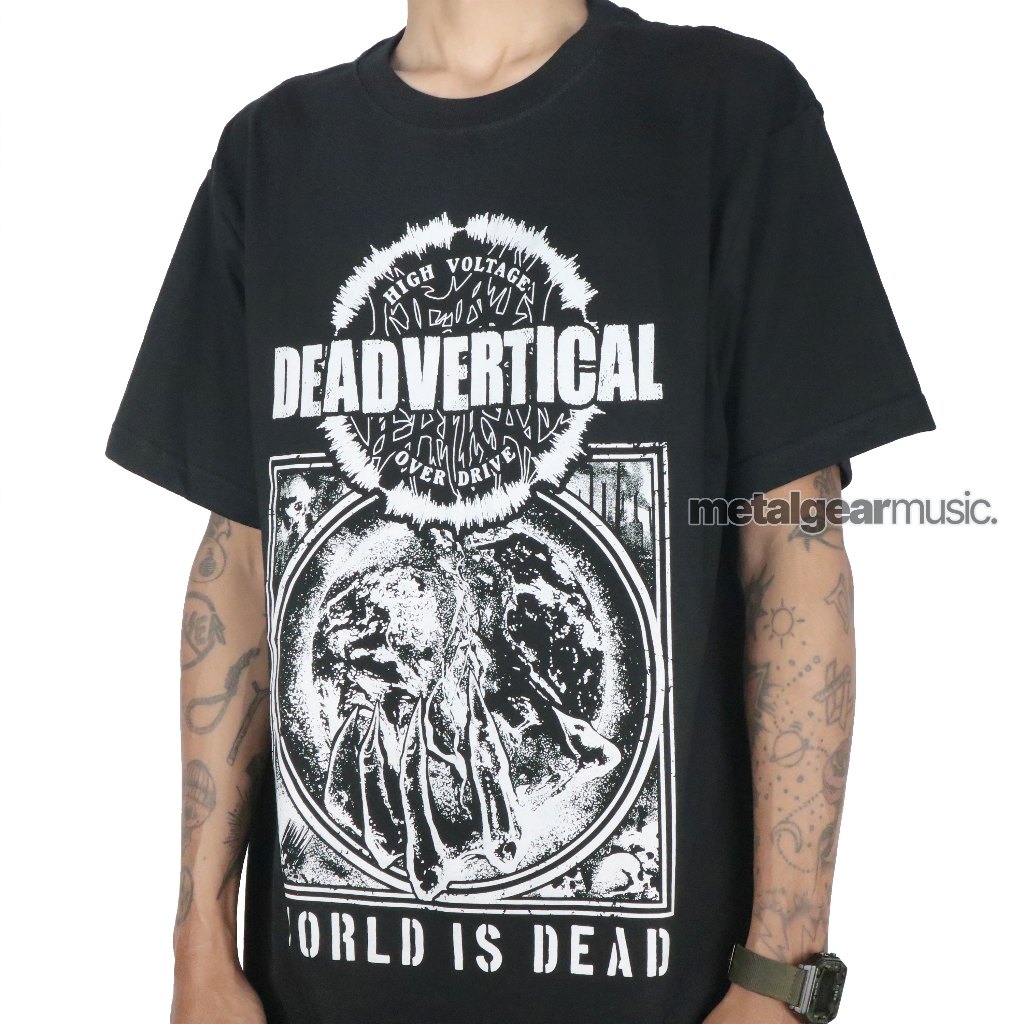 Original Dead Vertical - World Is Dead Tshirt