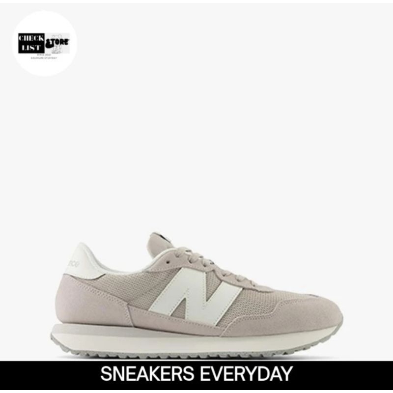NEW BALANCE 237 SNEAKERS ORIGINAL 100% (MENS) MS237LGG GREY