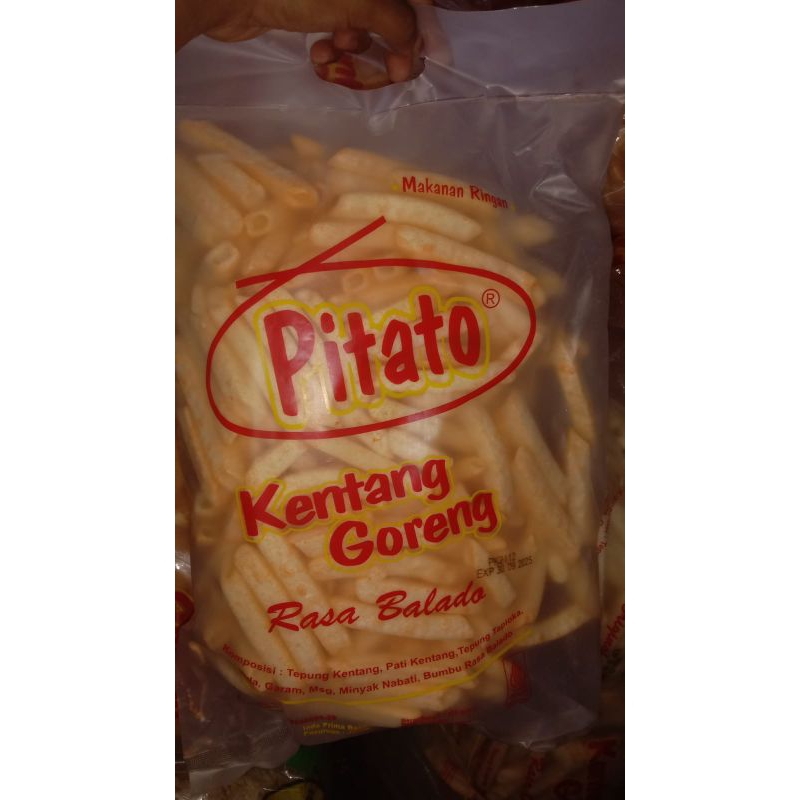 

Redi Snack kentang pitato Balado,ori,jagung bakar