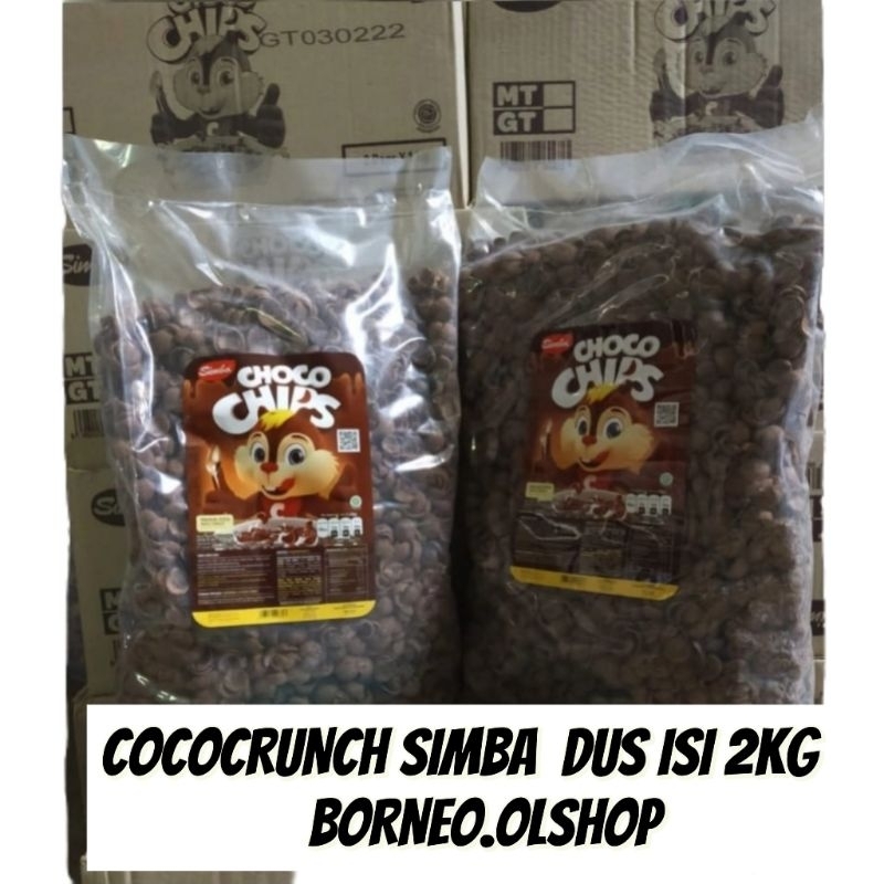 

SIMBA SNACK CHOCO CHIPS 1 KARTON/2KG