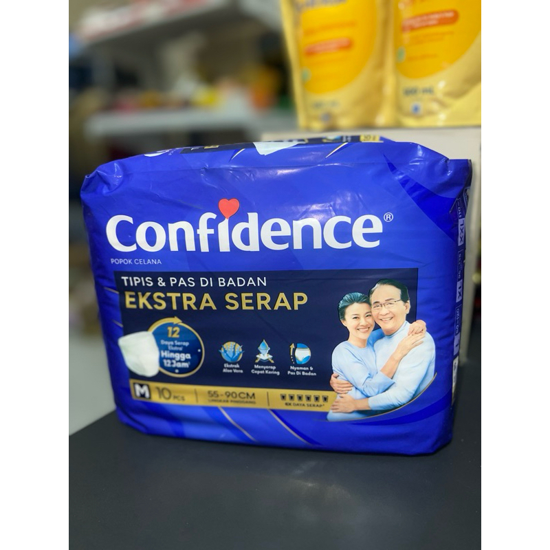 Pampers Celana Orang Tua Confidence M 10
