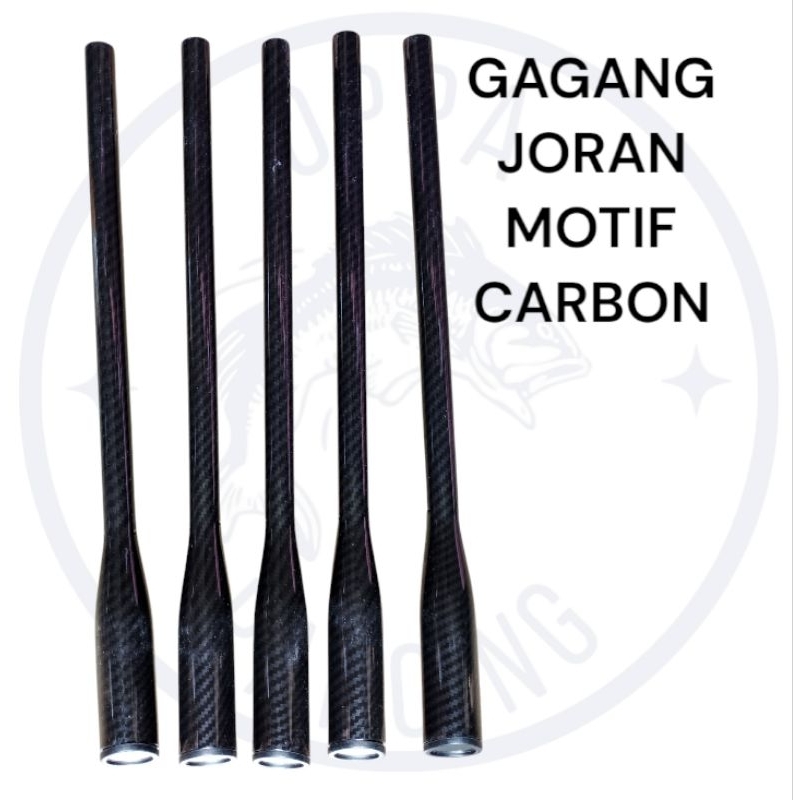 Gagang Joran Motif Carbon