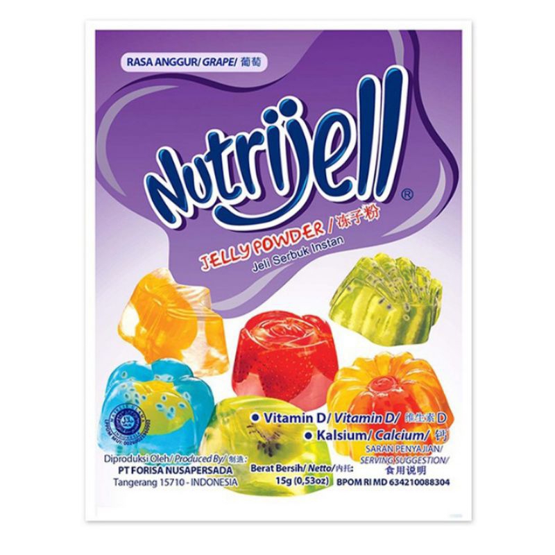 

Nutrijell jelly serbuk instan 15 g