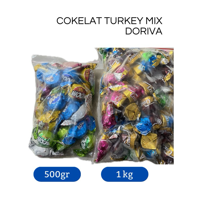 

Coklat Turkey Mix / Coklat Arab 500gr 1kg Coklat Arab Cemilan Import