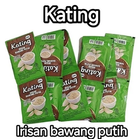 

KATING IRISAN BAWANG PUTIH (12 SACHET)