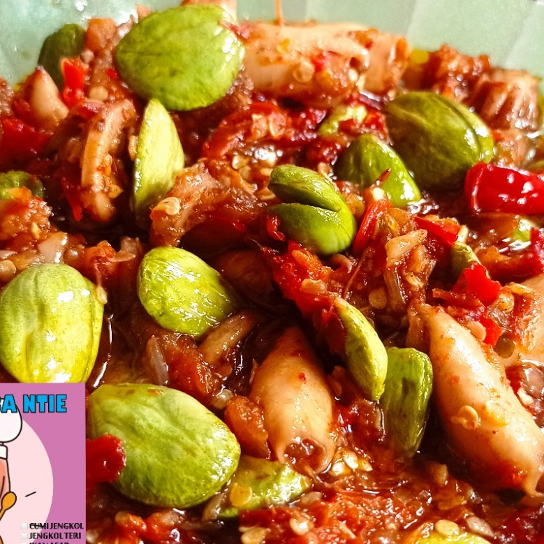 

PROMO 2 BUNGKUS SAMBEL CUMI PETE EXTRA PEDAS 25 GR TANPA PENGAWET