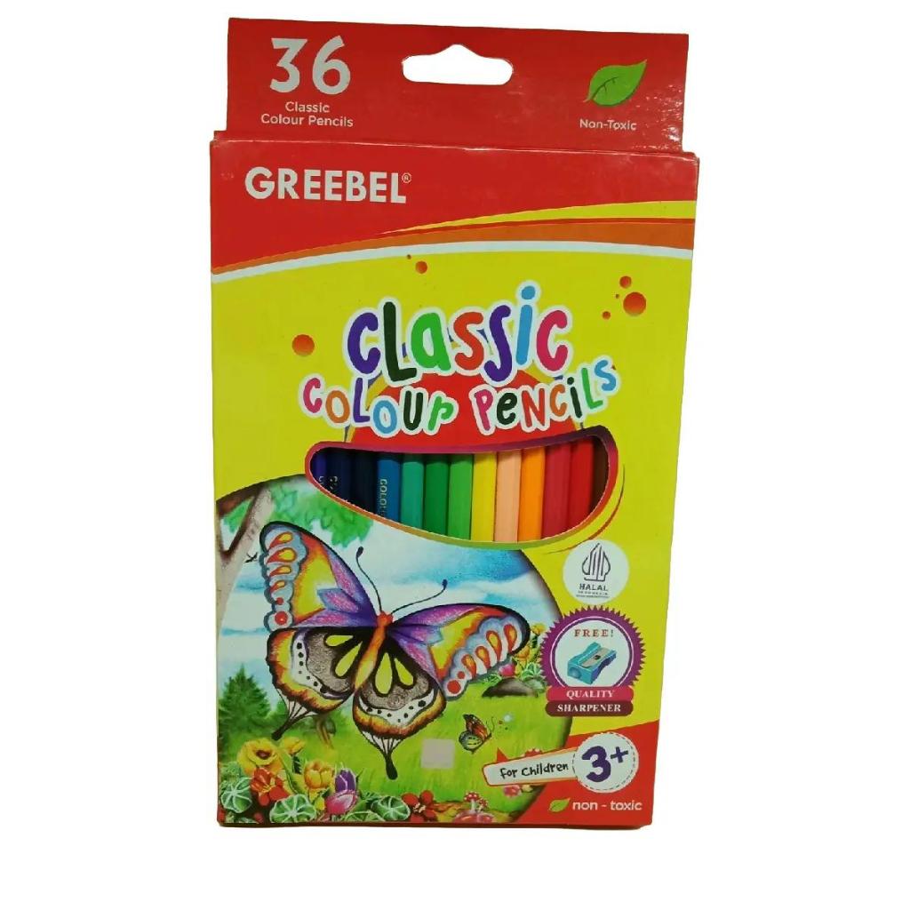 

Pensil Warna Greebel 36 - Classic Colour Pencils - Stationery