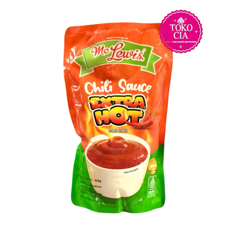 

Mc Lewis Chili Sauce Extra Hot 500g