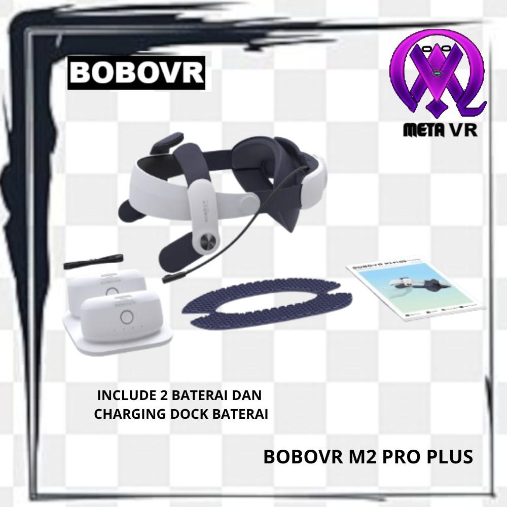 BOBOVR M2 Pro Quest 2 M2 Plus strap plus battery 5200 mah