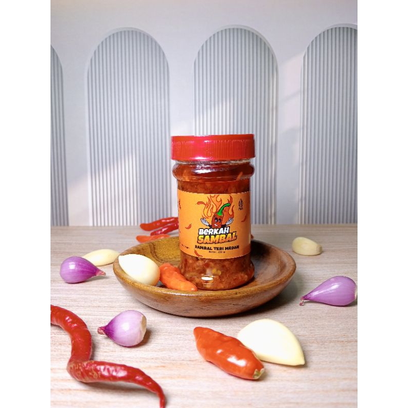 

TERMURAH 1.1 Sambal Teri medan \ Berkah Sambal /