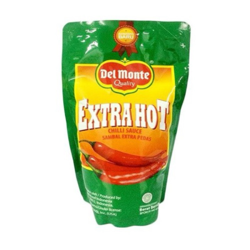 

DELMONTE SAUS EXTRA HOT CHILLI POUCH REFILL 1000gr