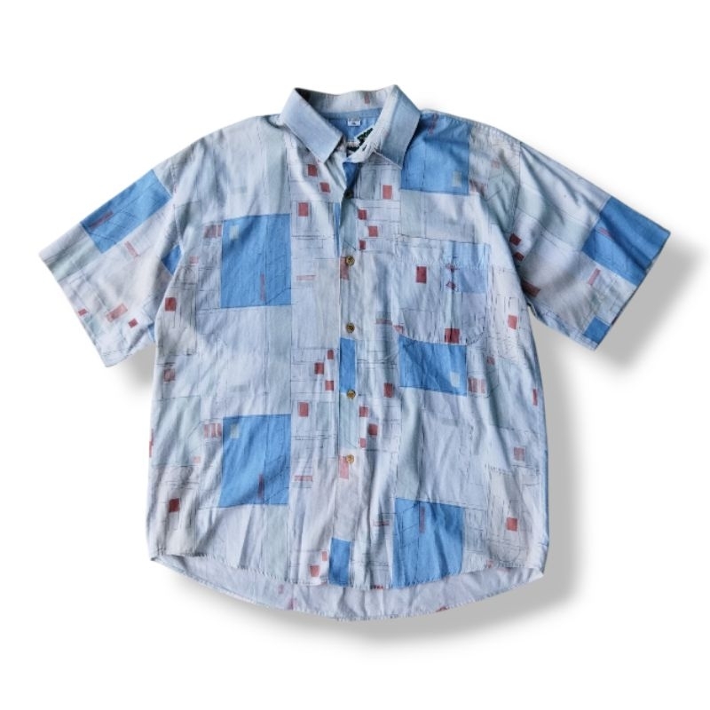 Vintage Pattern Shirt / kemeja vintage / kemeja second