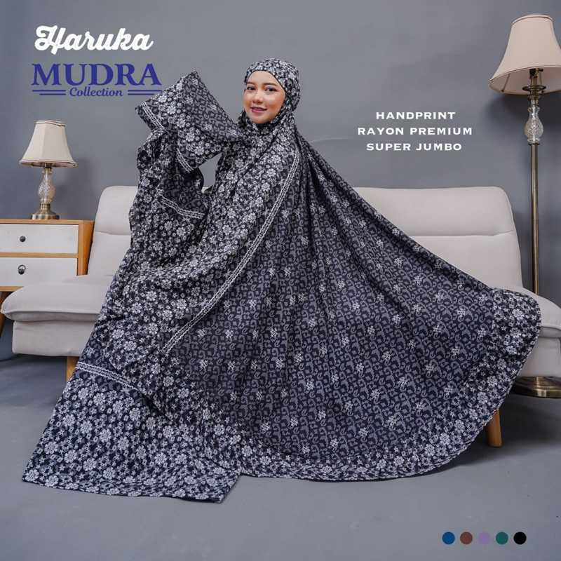 mukena haruka by mudra hijab (size mukena standar)