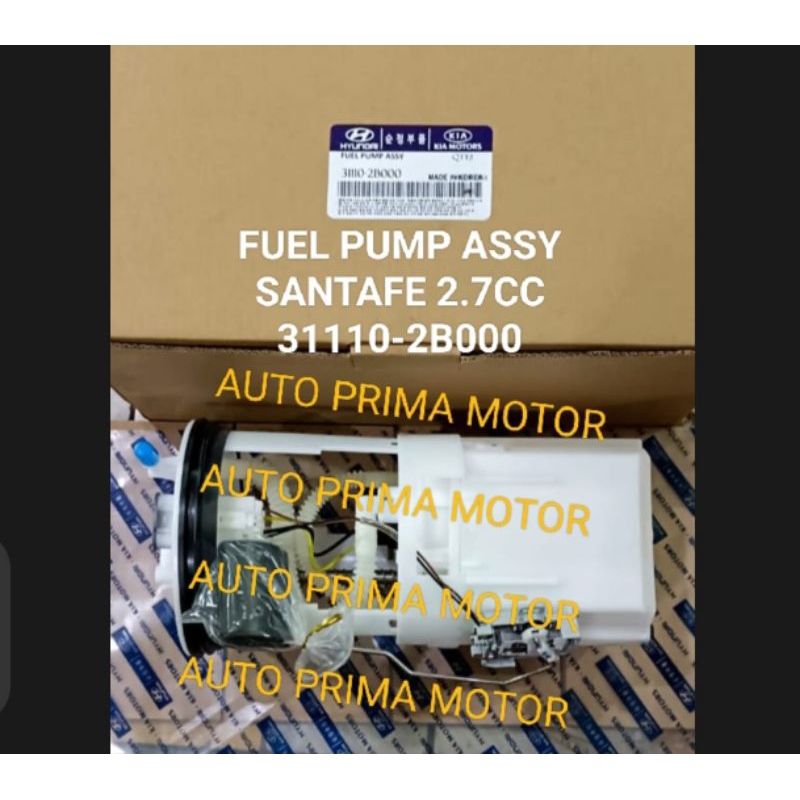 ROTAK FUEL PUMP ASSY POMPA MINYAK KOMPLIT NEW SANTAFE SANTA FE 2.7CC 2010-2012 31110-2B000