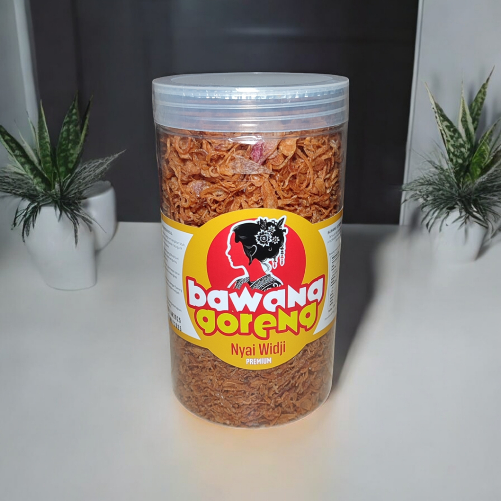 

Bawang Goreng Nyai Widji [1000ml - 200gr], KRIUK 100% Bawang Murni Premium