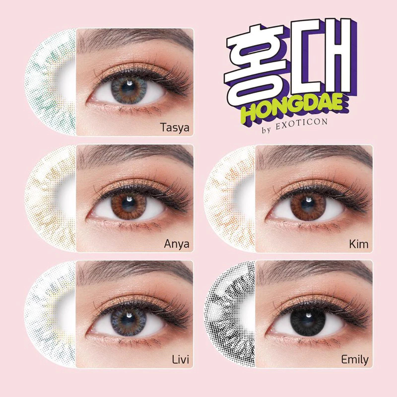 Softlens X2 HONGDAE 14,2 MM Normal By X2 Exoticon / Soflen Hongdae / Hongdae By X2 Exoticon / Soflen