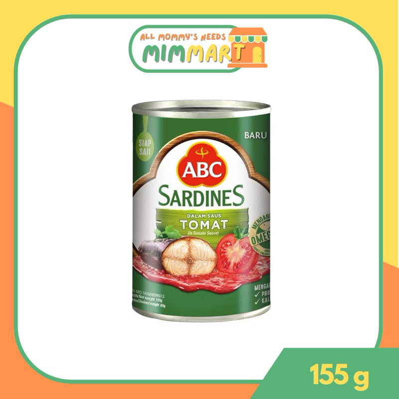 

[MimMart] - ABC Sarden Saus Tomat 155 g