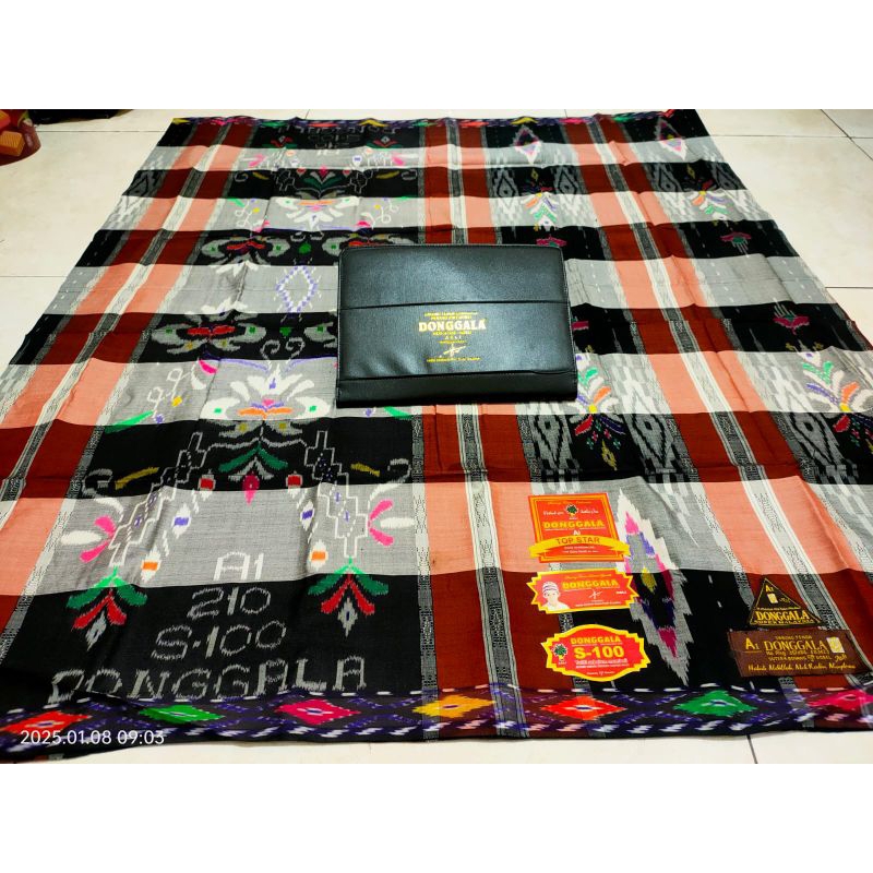 Sarung donggala S100 full sutra motif MGT