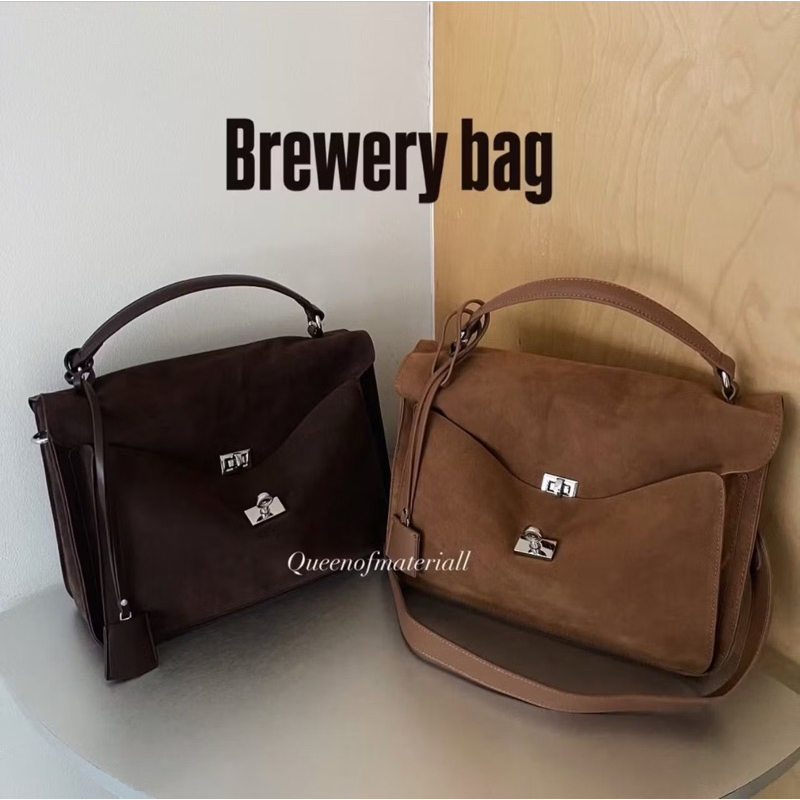 [PRE ORDER] Queen Of Material - Brewery Bag Suede