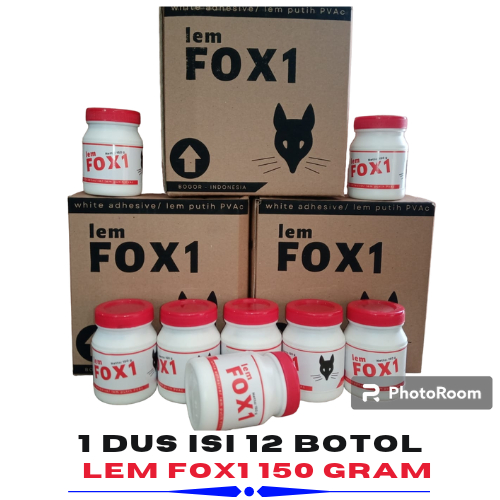 

1 DUS LEM FOX LEM PUTIH 150 GRAM ISI 12 BOTOL