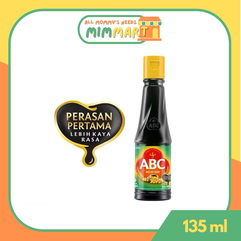 

[MimMart] - ABC Kecap Asin 135 ml