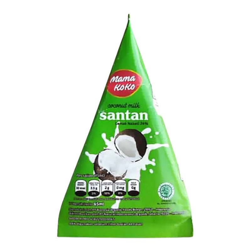 

Mamakoko santan coconut milk cair 65 ml
