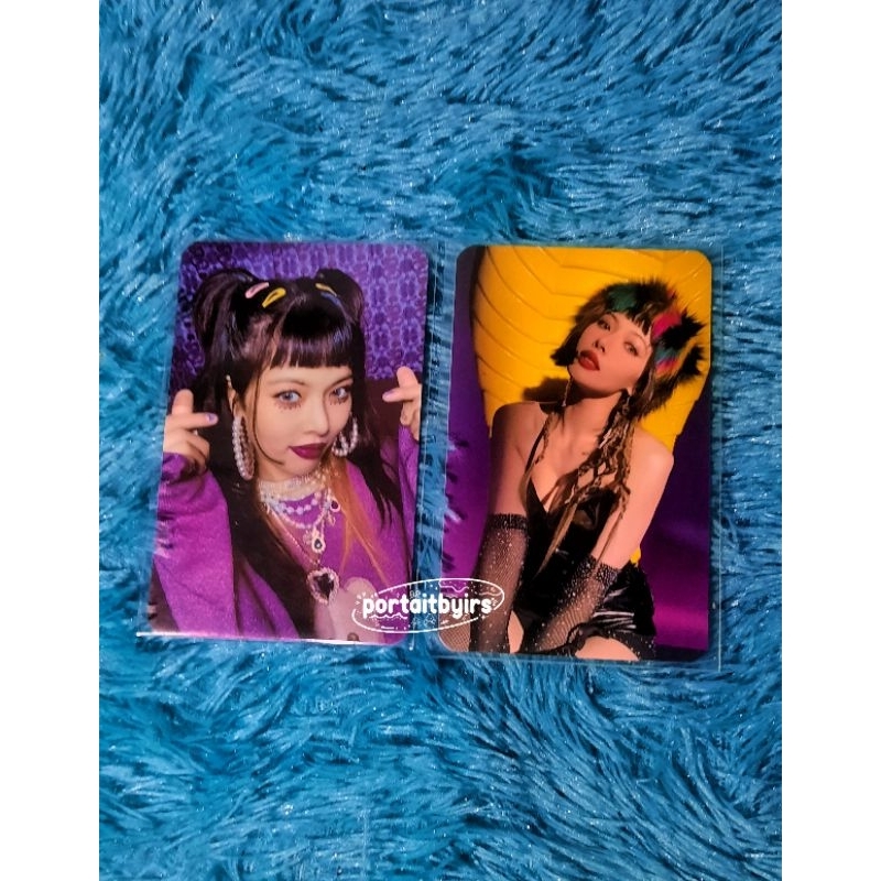 photocard hyuna pc hyuna hyuna official im not cool album hyuna