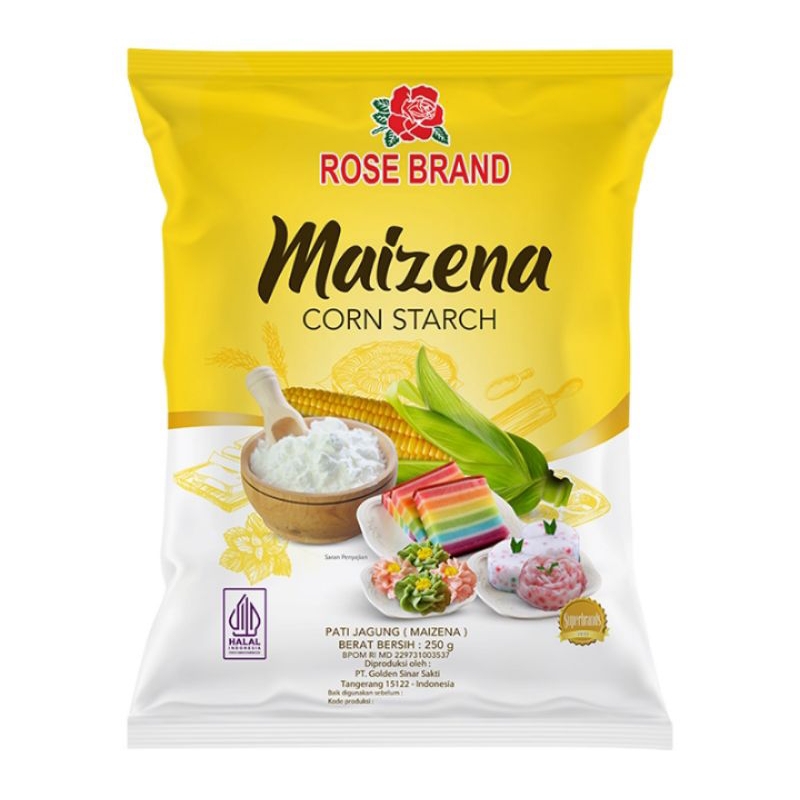 

Rose brand corn starch pati jagung tepung maizena 250 g