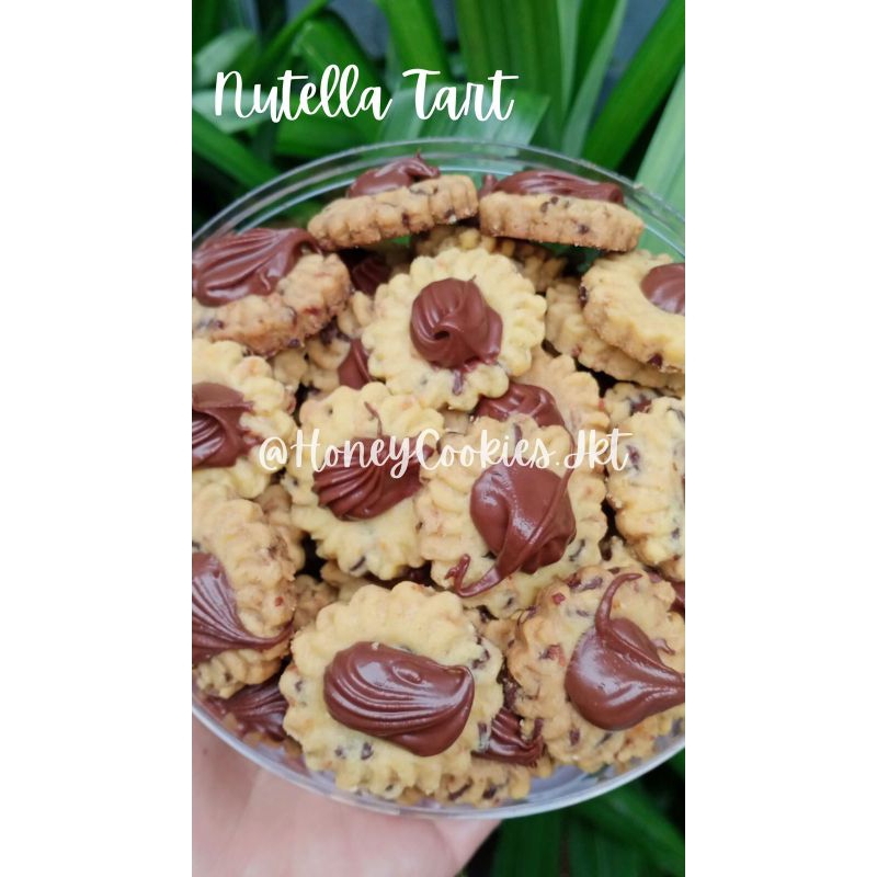 

Nutella Tart Cookies by Honey Cookies