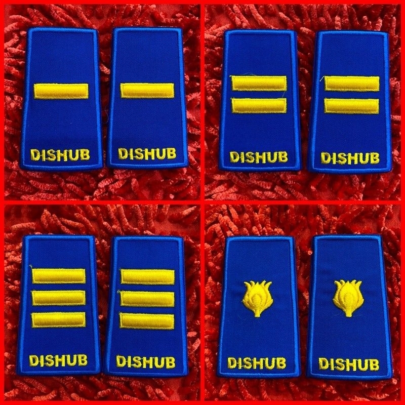 pangkat dishub bordir timbul gol 3a 3b 3c 3d