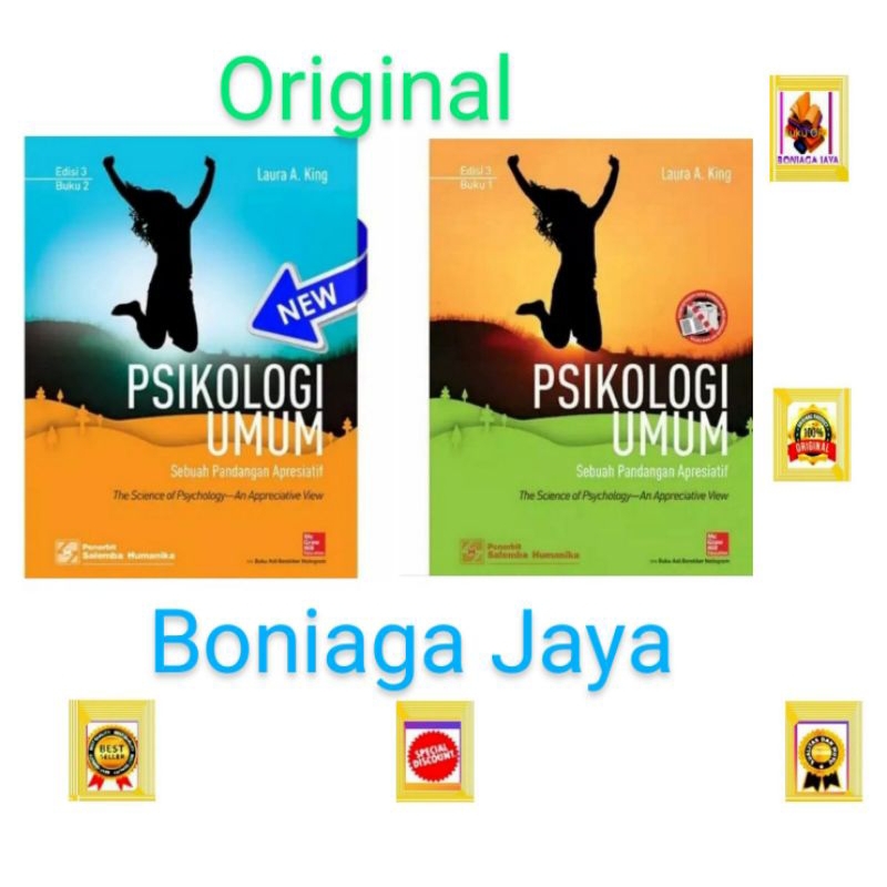 Buku Psikologi Umum Edisi 3 Buku 1 & 2 - Laura A. King