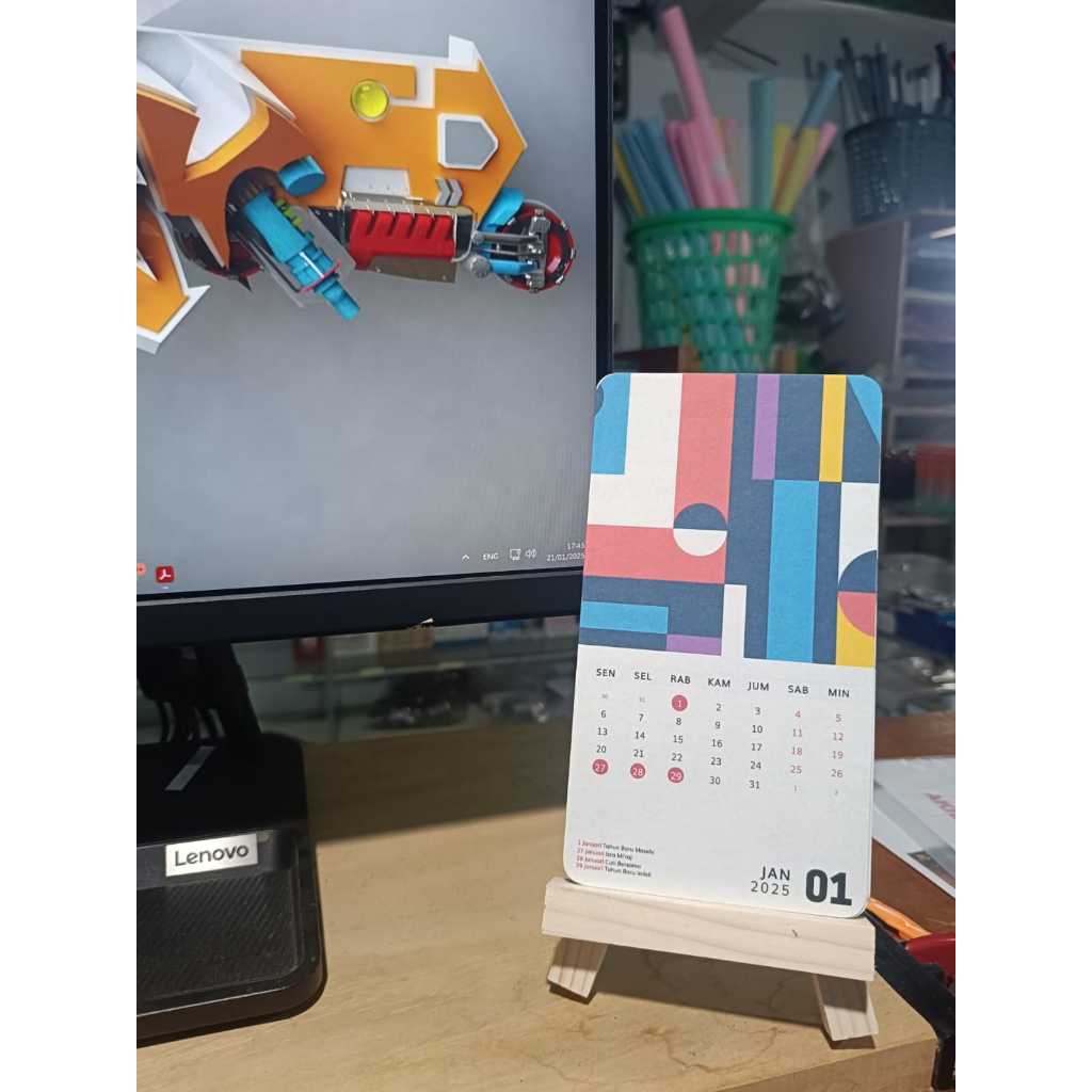 

KALENDER MEJA ESTETIK | CUSTOM | LENGKAP DENGAN LIBUR NASIONAL