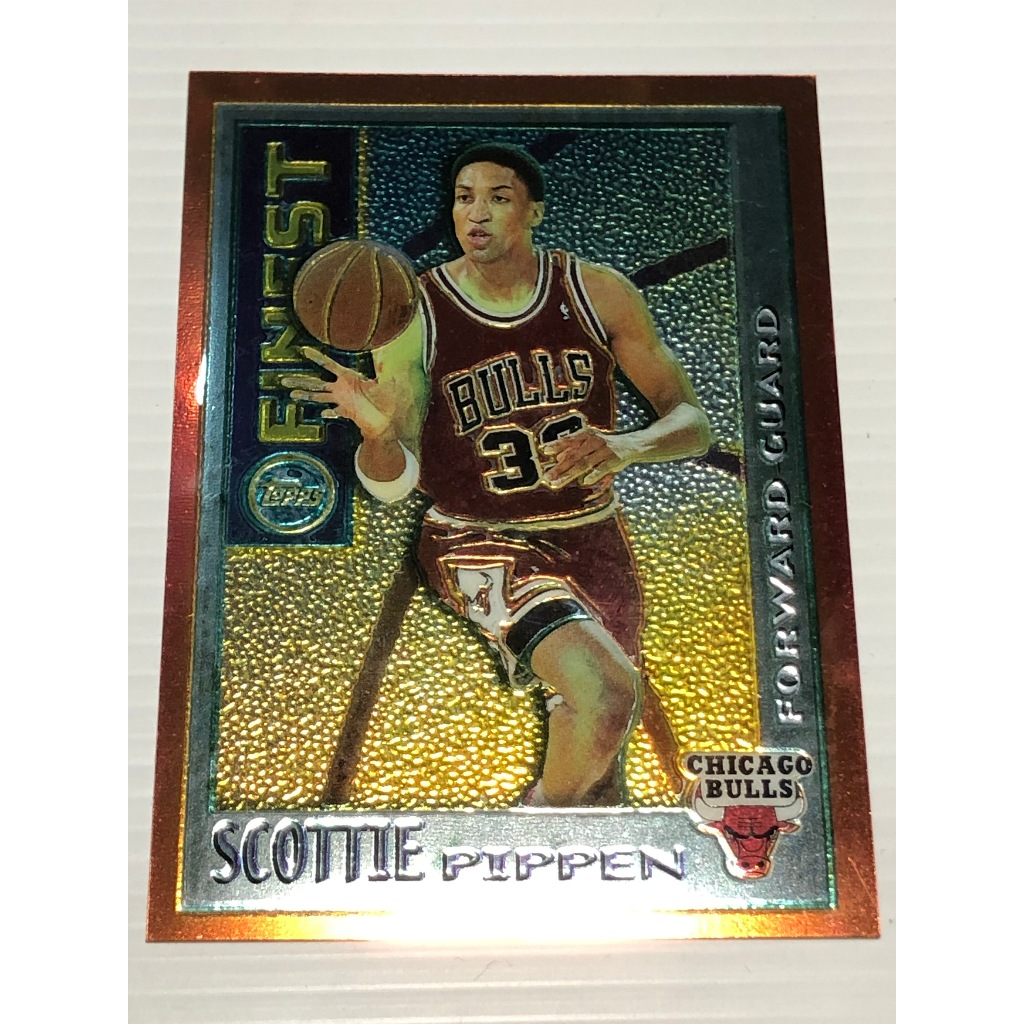 Kartu Basket Topps Finest Scottie pippen kartu basket Scottie pippen