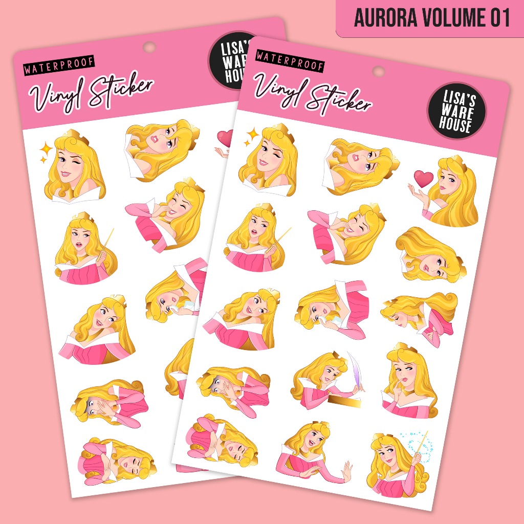 

Sticker Disney Princess Aurora Volume 01