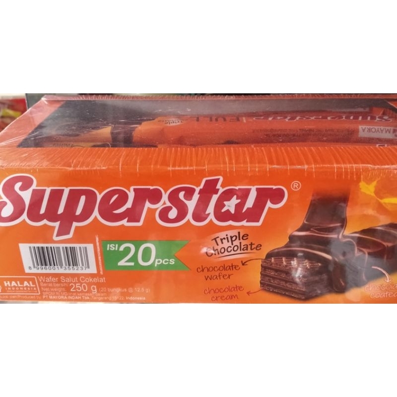 

Superstar Triple Chocolate Water Salut Cokelat 250 g