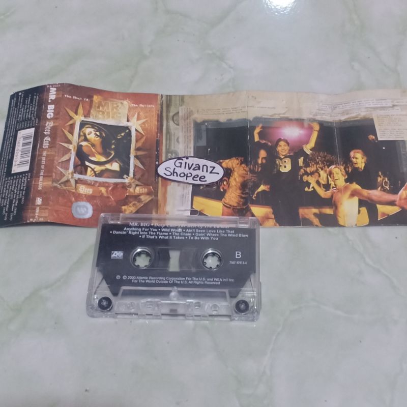 kaset pita MR BIG - Deep Cuts - The best of ballads