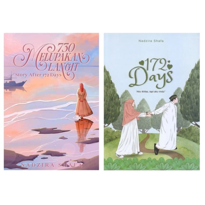 NADZIRA SHAFA : NOVEL 172 DAYS - NOVEL 730 MELUPAKAN LANGIT